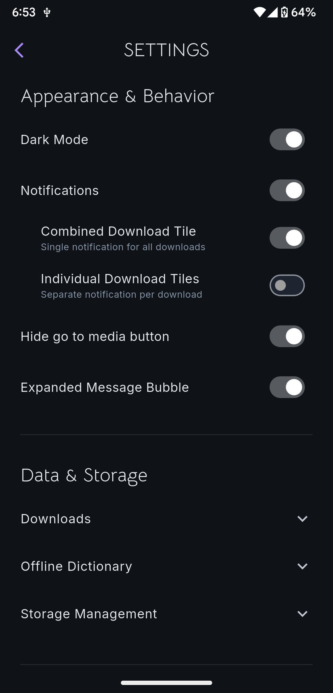 Telegram Private Media Saver App Screenshot